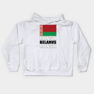 Flag of Belarus Kids Hoodie